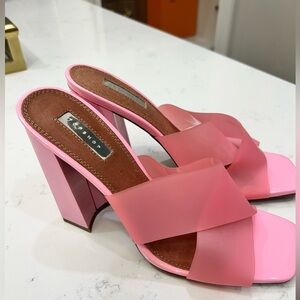 Top shop pink heels